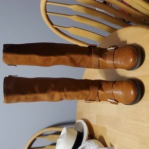 BCBGeneration BG- Marisol Knee High Golden Brown boots
